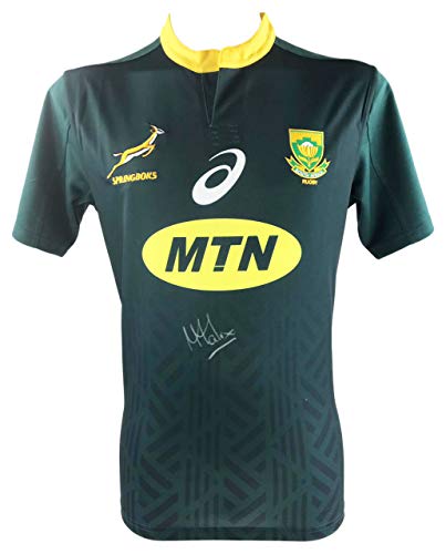 Signed Malcolm Marx Shirt - Springboks Rugby Jersey 2019