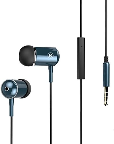 Headphones with Microphone, OUCOMI Earphones Wired Earbuds with Microphone In Ear Headphones Music Android
