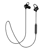 Mpow S3 Magnetic Bluetooth Headphones, IPX5 Waterproof Wireless Earbuds Sport Running Headphones Noise Cancelling Headsets with Mic, Lightweight & Secure Fit for Gym Running Workout