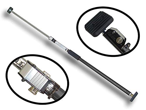 Heavy Duty Ratcheting Cargo Bar, Adjustable Cargo Pole For Pickup Truck Bed, Cargo Restraint Bars For Trucks/Semi Trailers/Vans/SUVs, Ratcheting Stabilizer Load Locks Load 200KG/440LBS(1524-1904mm(5