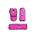 BlingSHD Plush Handbrake & Seatbelt Cover - 3 in 1 with Rhinestone Crown - Pink