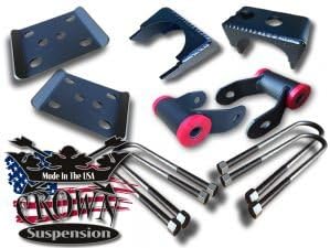 Crown Suspension Lowering Rear Flip Kit 2015-2017 Ford F-150 Rear 5" Drop Kit