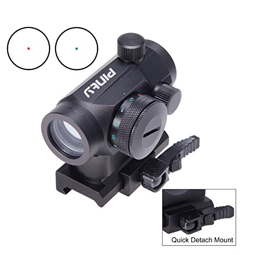 Pinty tactical reflex red & green dot sight riflesc…