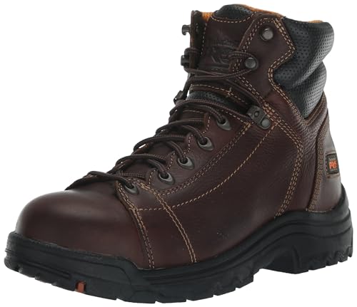 Timberland PRO Men's TiTAN 6 Inch Alloy Safety Toe Industrial Work Boot, Haystack Brown-2024 NEW, 12 W US Image
