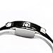 Valentines' Unisex Black Pair Wrist Watches,Romantic His and Hers Simple Casual Wristwatches for Men Women,Genuine Leather Strap Set of 2