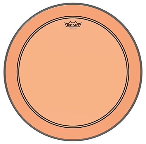 Remo Powerstroke P3 Colortone Orange Bass Drumhead, 20