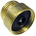 LASCO 05-1769 Backflow Preventer Female Fine Thread by Male Hose Thread Brass, 1-1/8" x 3/4" primary