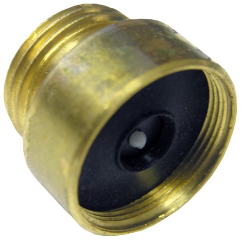 Lasco 051769 Backflow Preventer Female Fine Thread By Male Hose Thread Brass, 11/8" X 3/4" 05
