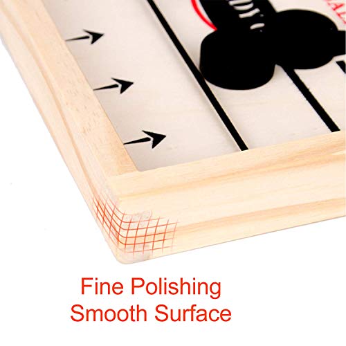 JANDANT Large Size Fast Sling Puck Game Slingshot Board Games for Adult and Kids Foosball Board Game Slingshot Table Hockey Party Game Bouncing Chess Hockey Game Table Desktop Battle Hockey Game