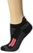 ASICS Nimbus Single Tab Socks, Black/Fiery Flame, Large