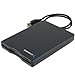 SABRENT External USB 1.44 MB 2x Floppy Disk Drive SBT-UFDB (Black)