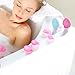 2.7oz Leak Proof Travel Bottles, Suction Cap Silicone Squeeze Cosmetic Travel Containers,Squeezable Travel Tubes Toiletry Containers for Shampoo Lotion Soapn