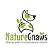 Nature Gnaws Junior Bully Sticks 5-6 inch Dog Chews (15 pack) - 100% All Natural Grass Fed Premium Beef Dog Treats (Resealable Bag)