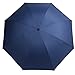 Doryum Automatic Travel Umbrella with Safe Auto Lock Design Windproof Folding Inverted Umbrella