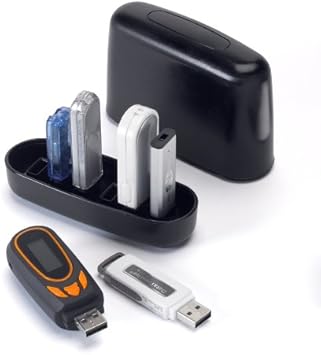 Exponent 47002 - Estuche para memorias USB, negro: Amazon.es: Electrónica