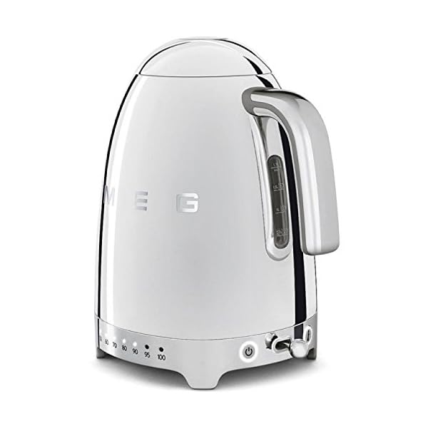 SMEG Jarra eléctrica 1.7L KLF04SSEU Europea 220v | Cromo - Imagen 3
