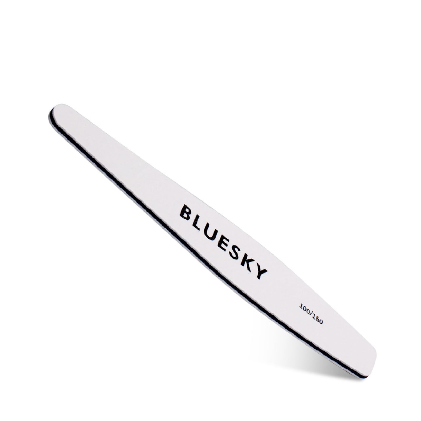 Bluesky Nail File, Rhombus, Professional Nail Tool For Gel Nails, Double Sided Dual Grade Grit 100/180, Emery Board, Manicure and Pedicure Accessories