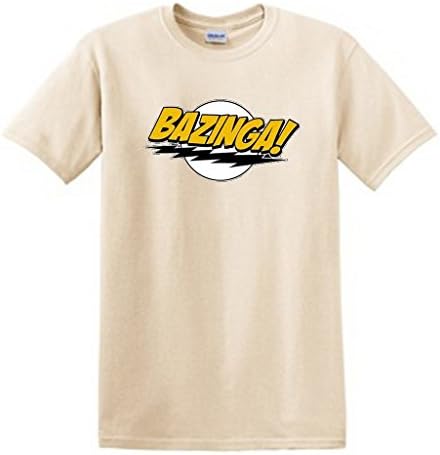 Shirt Patron Brand Bazinga Brand Big Bang Theory Mens Cotton T Shirt