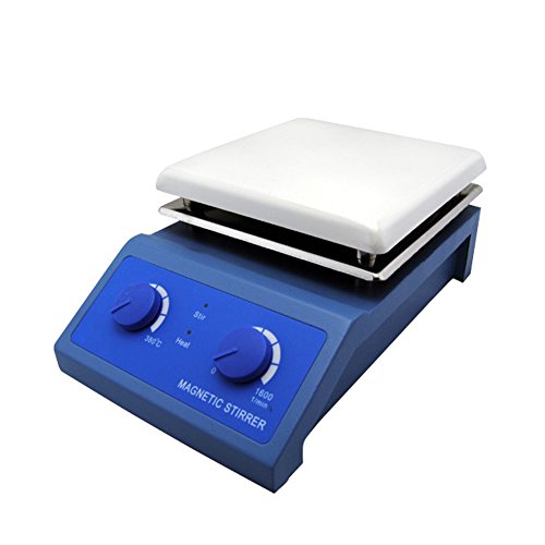 BIPEE SH-4 Lab Magnetic Stirrer Hot Plate, 19x19cm Ceramic Hot Plate, 600W, 100~2000RPM, 5L Volume, One Year Warranty - Thumbnail 3