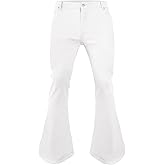 Men's Vintage Bell Bottom Pants 70s,Disco Outfits for Men,Mens Bell Bottom Jeans