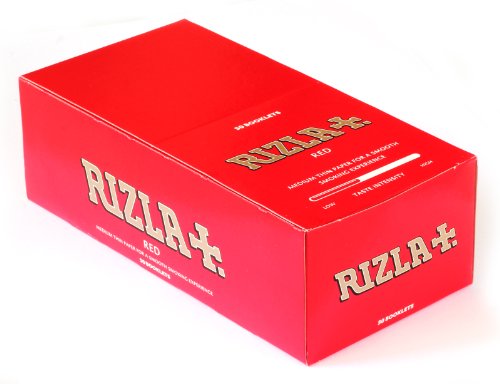 Rizla Red Regular Cigarette Rolling Papers 70mm - 50 Packets Rizla Red Regular Cigarette Rolling Papers 70mm - 50 Packets