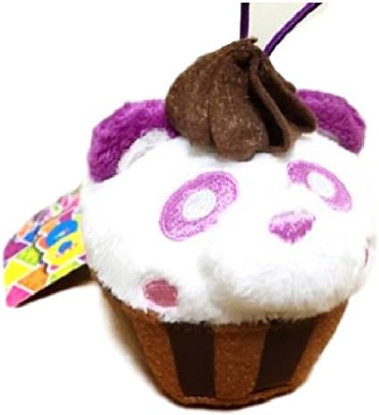 Amazon a え パンダ カップケーキマスコット 紫 宇野実彩子 ぬいぐるみ ホビー