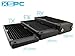 XSPC TX240 Crossflow Ultra Thin Radiator, 120mm x 2, Dual Fan, Black