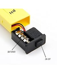 JTD Digital Handheld TDS Meter, Cantidad de agua TDS Monitor, 0 9990 ppm, 1 ppm Resolución, + -2% Precisión de Alta (Azul), Amarillo