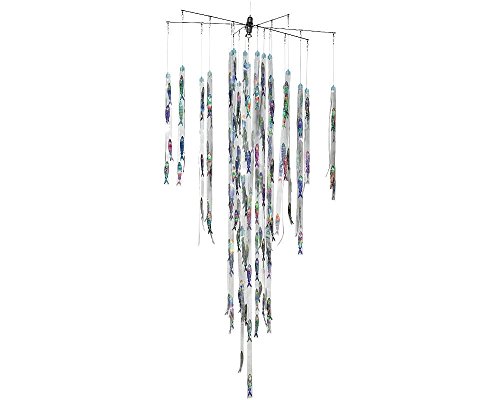 Stripteaser Holographic Big Game Teaser - Mini Ballyhoo StripTeaser - 4-Arm Dredge w/33 Ballyhoo