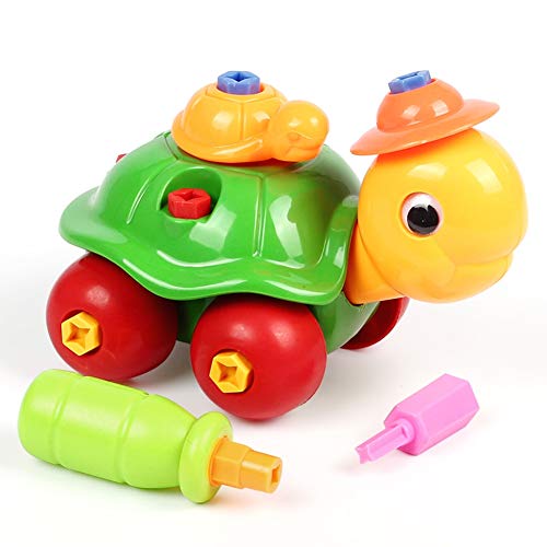 Kids Puzzle Educational Animal Assembled Creative Disassembly Assembly Cartoon Building Model Gift