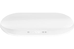 Baby Scale for Weighing Digital 30g-40kg Infant Scale with 150cm Retractable Tape Measure & 4 Kinds of Units Non-Slip Bottom 