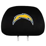 Team ProMark San Diego Chargers Head Rest Covers - Set of 2