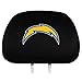 Team ProMark San Diego Chargers Head Rest Covers - Set of 2