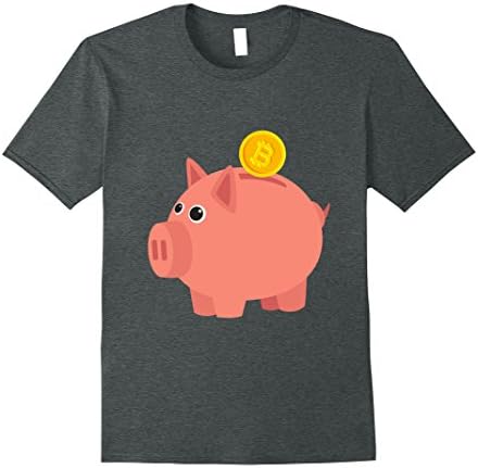 Cryptocurrency BTC Bitcoin Piggy Bank T-Shirt