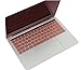 Macbook Pro TouchBar Keyboard Skin, CaseBuy Ultra Thin Keyboard Cover for NEWEST Macbook Pro with TouchBar 13 Inch A1706 & 15 Inch A1707(Released 2017/2016), Rose Gold