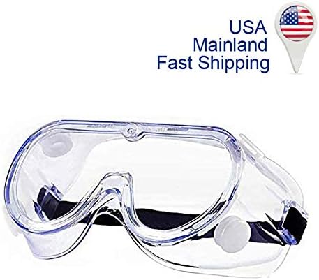 Anti-spitting Goggle Splash Safety Protective Transparent Goggles for Classroom, Home and Workplace Prevent the Impact of Dust Droplets Gas