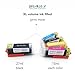 Edible Ink Cartridge PGI270 CLI271 Pack of 5 for Canon PIXMA MG5720 MG6820 MG7720 Printers for Edible Paper Printing by Uni Kolor