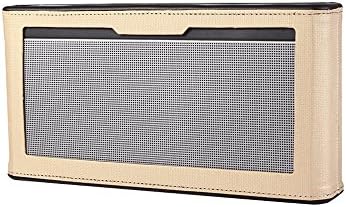 Shrmia PU Multicolor Protector Soft Case Cover for Bose SoundLink III Bluetooth Speakers Gold