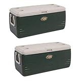 Coleman Xtreme 150 qt Cooler, Green Holds 223 Cans