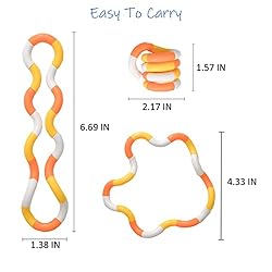 Wooden Sprial Sensory Fidget Toys - Educational