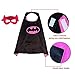 Superhero Capes and Masks Kids Dress up Costumes Set of 4 Boys & Girls Birthday Party Supplies Bonus a Bag