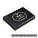 DMFLY Black Stainless Steel RFID Credit Card Holder Credit Card Wallet Protector RFID Metal Credit Card Case for Women and Men, Keep Cards Safe and Clean