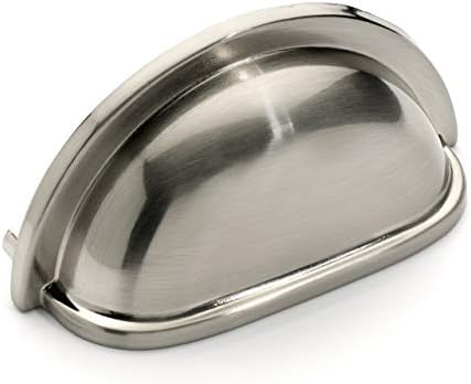 Dynasty Hardware P2769Sn Cabinet Hardware Bin Pull Satin Nickel (1 Pack)