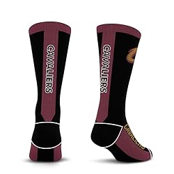 For Bare Feet NBA CLEVELAND CAVALIERS MVP Crew Sock