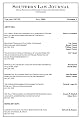 Southern Law Journal, Vol. XXVIII, No. 2, Fall 2018