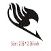 Gracenn Fairy Tail Temporary Tattoo Cosplay Set of 6pcs by Gracenn