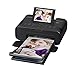 Canon SELPHY CP1300 Compact Photo Printer (Black) + 2X Canon KP-108IN Color Ink and Paper Set + Photo4Less Cleaning Cloth - Deluxe Value Printing Bundle