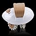 XIAKE Weight Loss Fat Burning Electric Massager Roller Handheld Relieve Tension Brown