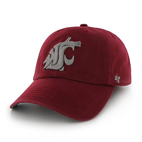 NCAA Washington State Cougars '47 Brand New Franchise Fitted Hat, Cardinal, Small