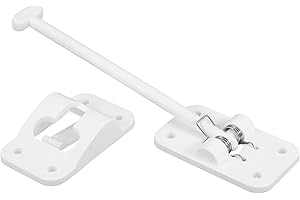 MOLUCKFU Trailer Door Latch Catch 7.32X1.73X0.66In Rv Door Holder Hook for Cargo Trailer Camper Windproof Secure Positioning